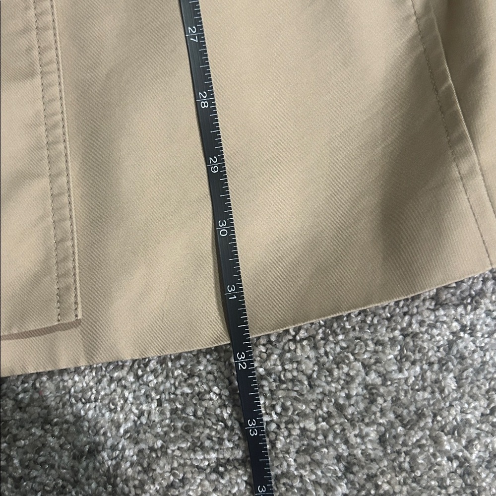 Hazzy’s Beige Short Trench Coat - Picture 7 of 10